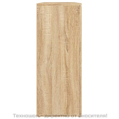 Бюфет, дъб сонома, 91x29,5x75 см, инженерно дърво