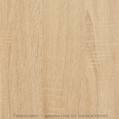 Бюфет, дъб сонома, 91x29,5x75 см, инженерно дърво