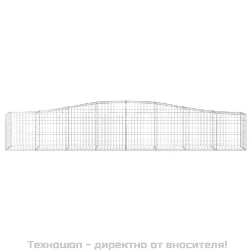 Габионни кошници арка 15 бр 400x50x60/80 см поцинковано желязо