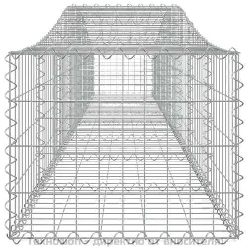 Габионни кошници арка 20 бр 400x50x40/60 см поцинковано желязо