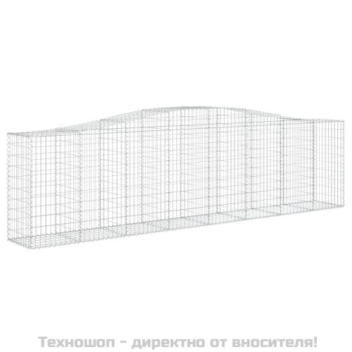 Габионни кошници арка 25 бр 400x50x100/120см поцинковано желязо