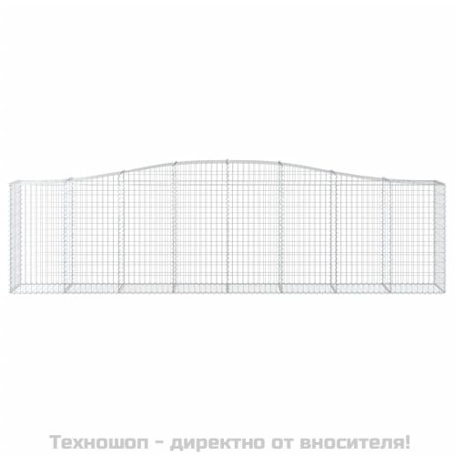 Габионни кошници арка 25 бр 400x50x100/120см поцинковано желязо