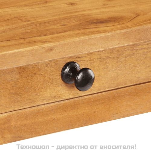 Конзолна маса, 100x40x76 cм, акациево дърво масив