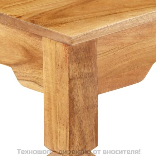 Конзолна маса, 100x40x76 cм, акациево дърво масив