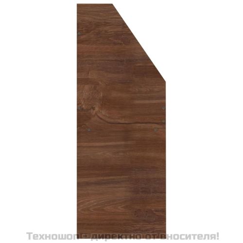 Етажерка за детски книжки, дъб, 71x30x78,5 см, инженерно дърво