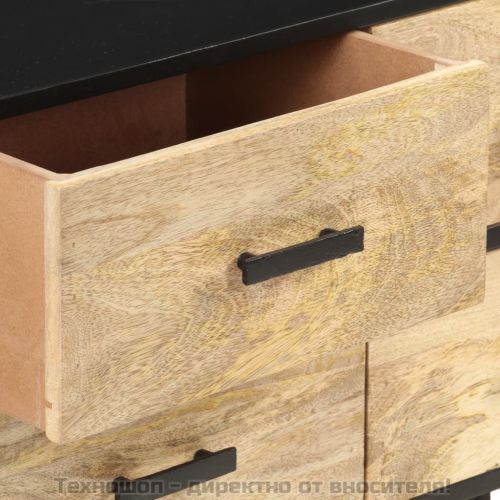 Сайдборд, 110x33x64 см, мангово дърво масив