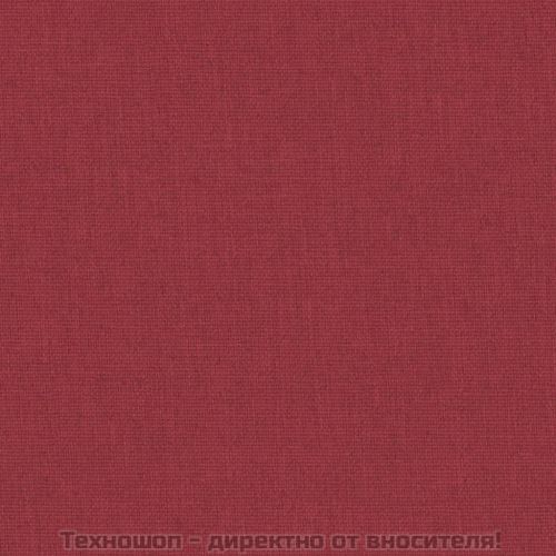 Бебешко легло с матрак, червено, ленен плат