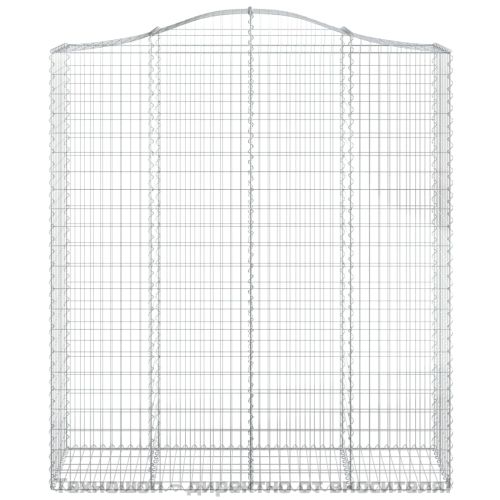 Габионни кошници арка 3 бр 200x50x220/240 см поцинковано желязо
