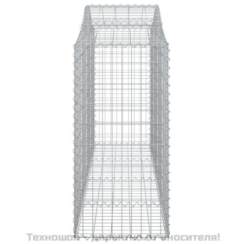 Габионни кошници арка 4 бр 200x50x120/140см поцинковано желязо