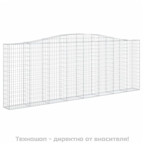 Габионни кошници арка 10 бр 400x30x140/160см поцинковано желязо