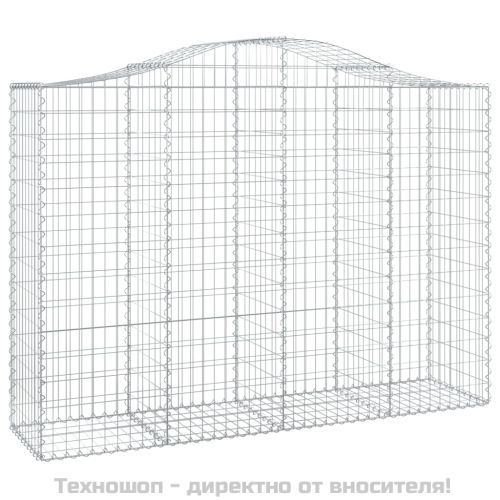 Габионни кошници арка 11 бр 200x50x140/160см поцинковано желязо