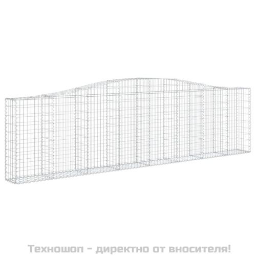 Габионни кошници арка 25 бр 400x30x100/120см поцинковано желязо