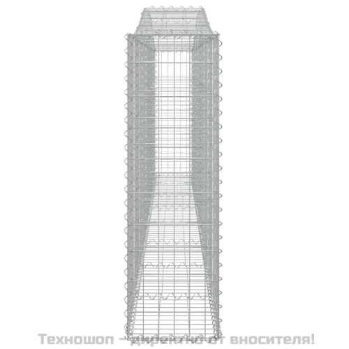 Габионни кошници арка 25 бр 400x30x100/120см поцинковано желязо