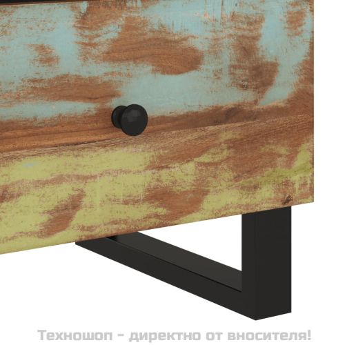 Нощни шкафчета, 2 бр, масивно регенерирано и инженерно дърво