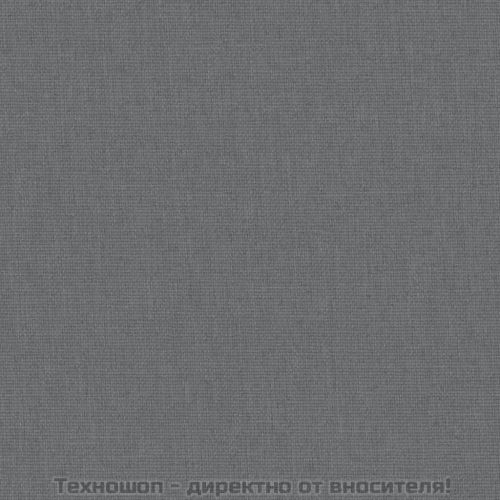 Бебешко легло с матрак, тъмносив, ленен плат