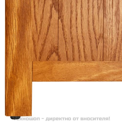 Библиотека с 4 рафта, 70x22x110 см, дъбов масив