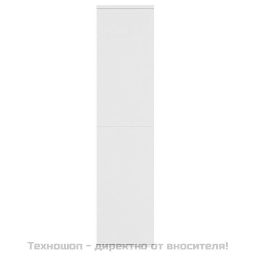 Библиотека/бюфет, бяла, 66x30x130 см, инженерно дърво