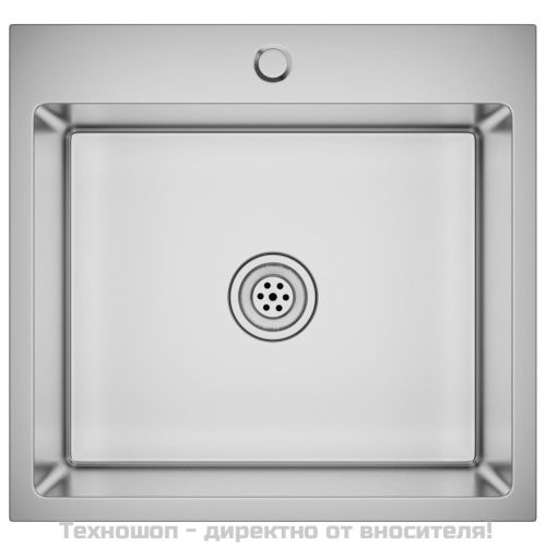 Ръчно изработена кухненска мивка, неръждаема стомана