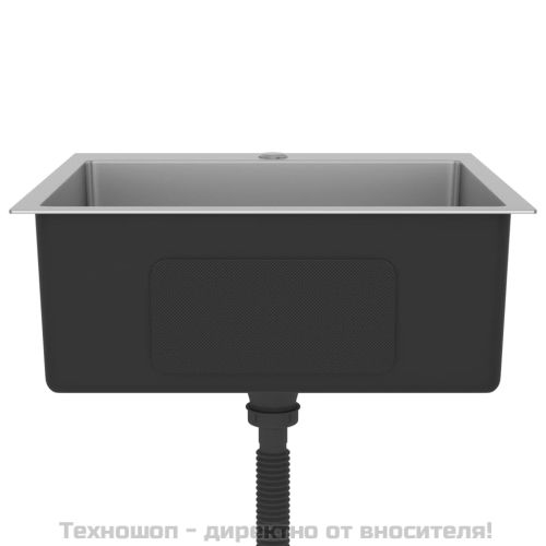 Ръчно изработена кухненска мивка, неръждаема стомана