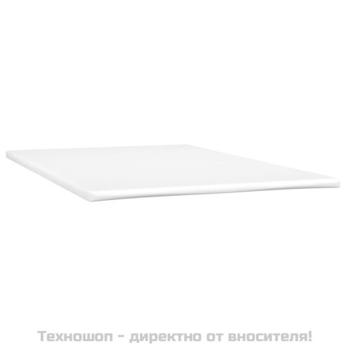 Боксспринг легло с матрак, черно, 120x200 см, плат