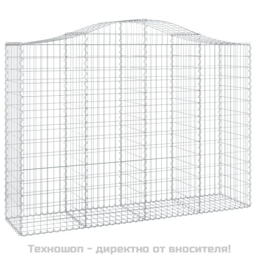 Габионни кошници арка 13 бр 200x50x140/160см поцинковано желязо