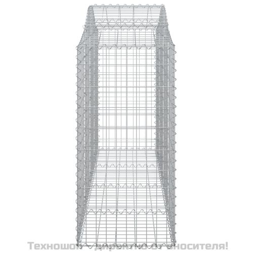 Габионни кошници арка 13 бр 200x50x100/120см поцинковано желязо