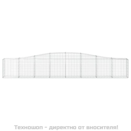 Габионни кошници арка 6 бр 400x30x60/80 см поцинковано желязо