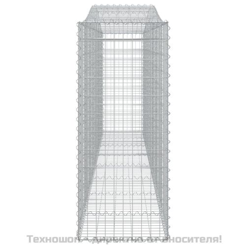 Габионни кошници арка 8 бр 400x50x120/140 см поцинковано желязо