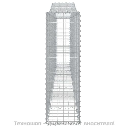 Габионни кошници арка 10 бр 400x30x100/120см поцинковано желязо