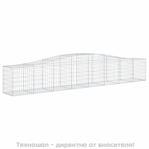 Габионни кошници арка 25 бр 400x50x60/80 см поцинковано желязо