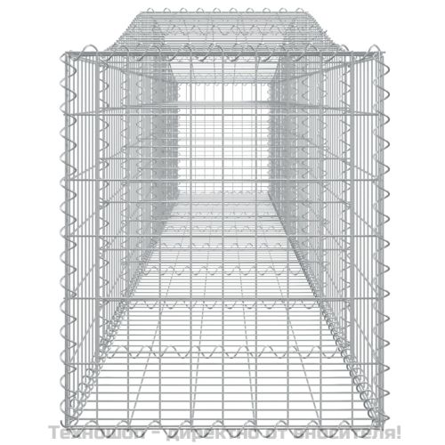 Габионни кошници арка 25 бр 400x50x60/80 см поцинковано желязо