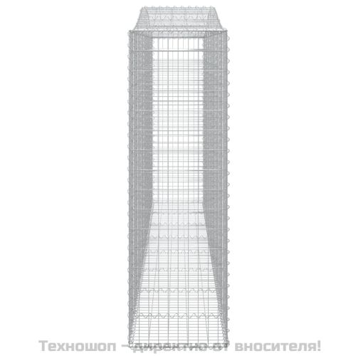 Габионни кошници арка 7 бр 400x50x160/180 см поцинковано желязо