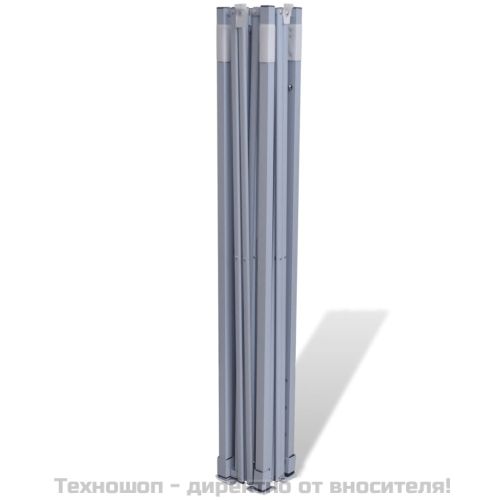 Сгъваема шатра 3 х 3 м, с 4 стени, зелена