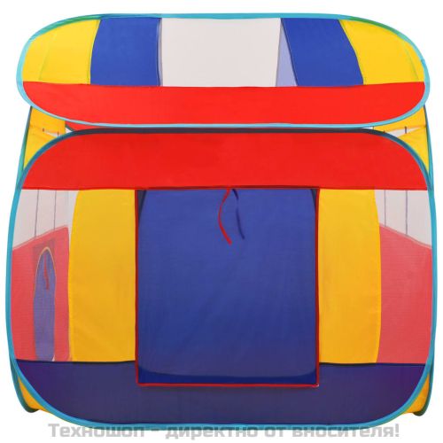 Палатка за игра с 550 топки 123x120x126 см