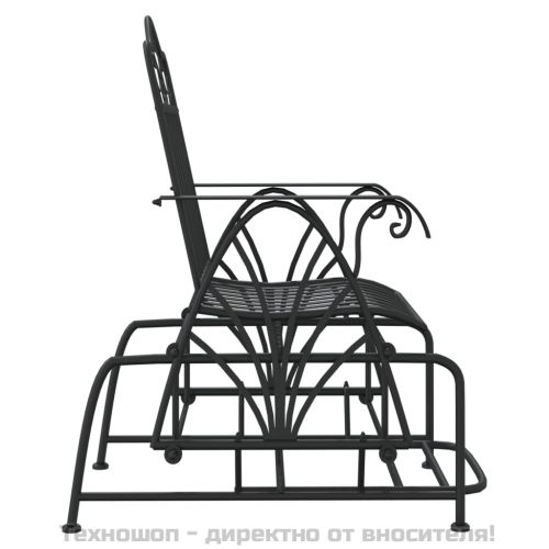 318834 Пейка планер, 61 см, черна, стомана