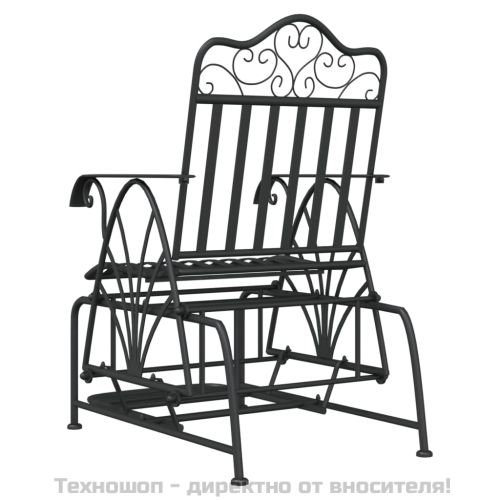 318834 Пейка планер, 61 см, черна, стомана