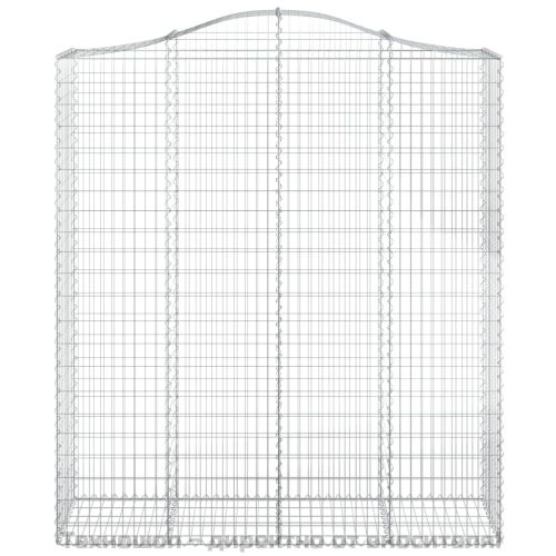 Габионни кошници арка 2 бр 200x50x220/240 см поцинковано желязо