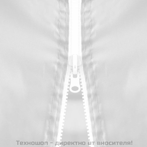 Сгъваема шатра с 5 странични стени, 3x9 м, бяла