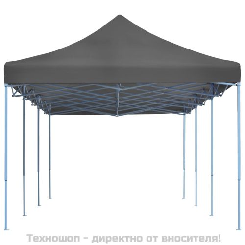 Сгъваема парти шатра, 3x9 м, антрацит
