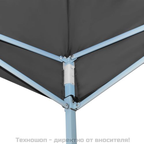 Сгъваема парти шатра, 3x9 м, антрацит