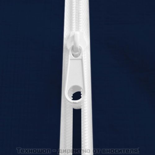 Професионална парти шатра със стени 2x2 м синя 90 г/м²