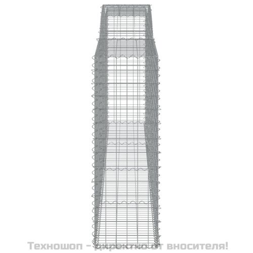 Габионни кошници арка 7 бр 400x50x140/160 см поцинковано желязо