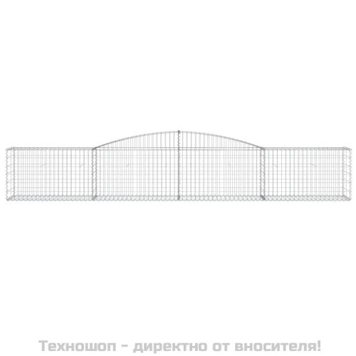 Габионни кошници арка 6 бр 400x50x60/80 см поцинковано желязо