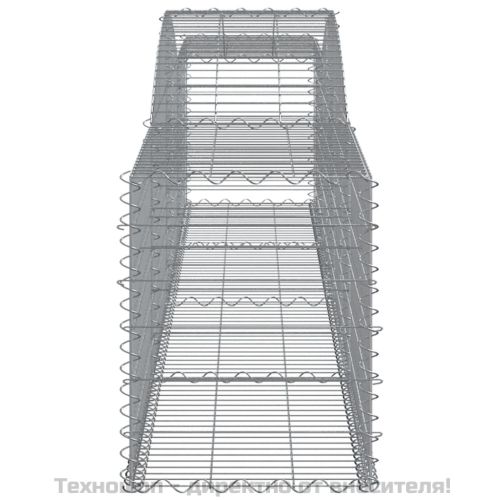 Габионни кошници арка 6 бр 400x50x60/80 см поцинковано желязо