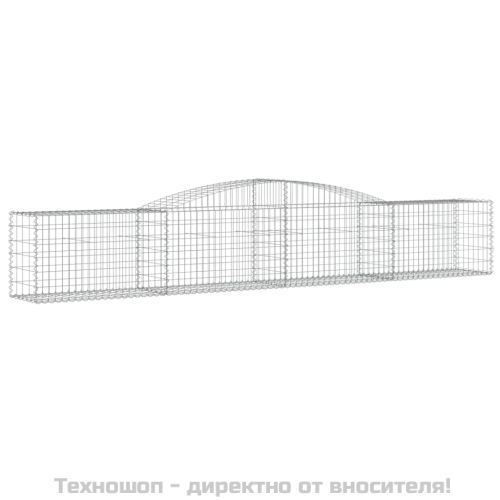Габионни кошници арка 7 бр 400x50x60/80 см поцинковано желязо