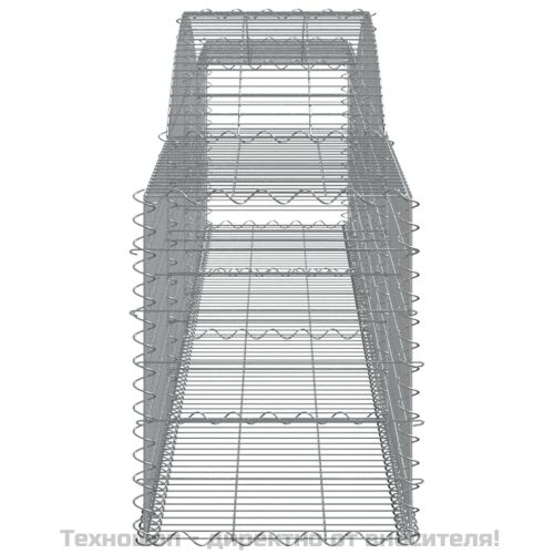 Габионни кошници арка 15 бр 400x50x60/80 см поцинковано желязо