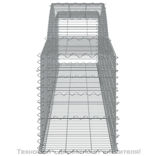 Габионни кошници арка 25 бр 400x50x60/80 см поцинковано желязо