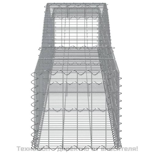 Габионни кошници арка 8 бр 400x50x40/60 см поцинковано желязо