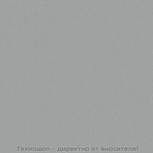 Бебешко легло с матрак, светлосив, ленен плат