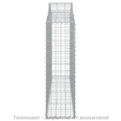 Габионни кошници арка 13 бр 200x30x100/120см поцинковано желязо